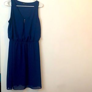 Navy Blue sleeveless dress